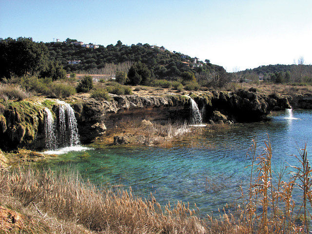 Parque Natural de las Lagunas de Ruidera, entre las provincias de Albacete y Ciudad Real.