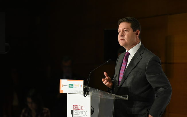 Emiliano García-Page, presidente de Castilla-La Mancha.