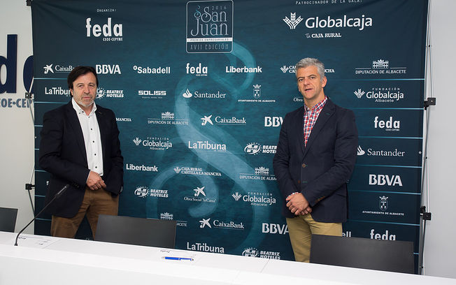 Presentación de los galardonados en los XVII Premios Empresariales San Juan de FEDA.